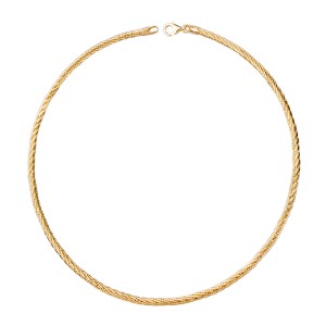 Colier fix argint placat cu aur galben Diamond Cut DiAmanti Z1246N_G-DIA (Argint 925‰ 23 g.)